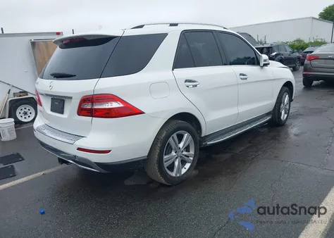 2015 Mercedes-Benz Ml 350 из США, поврежденный, VIN 4JGDA5JB4FA603561